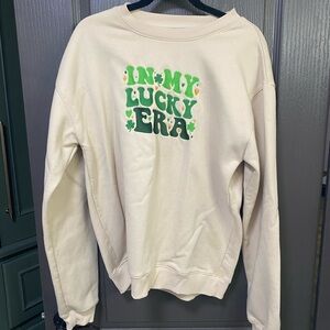 Cream 'In My Lucky Era' Women's Sweater